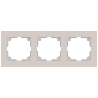 Рамка 3-м СП Accent 6-503-06 перламутр. Intro Б0063789