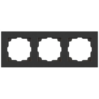 Рамка 3-м СП Accent 6-503-07 графит Intro Б0063791