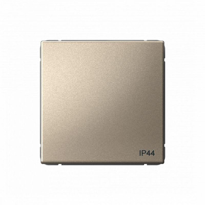 Переключатель 1-кл. ArtGallery IP44 10AX механизм шампань SE GAL440561