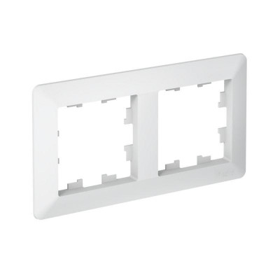 Рамка 2-м AtlasDesign Air лотос/дым. бел. SE ATN221302