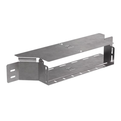 Ответвитель для лотка горизонтальный 400х100 с крышкой Стандарт Промрукав PR16.1187