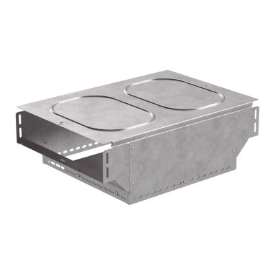 Ответвитель для лотка Т-образный 400х100 с крышкой Стандарт Промрукав PR16.0970