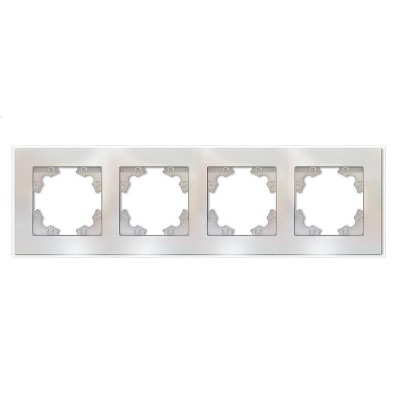 Рамка 4-м Афина стеклянная жемчуж. UNIVersal 2263