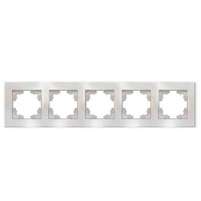 Рамка 5-м Афина стеклянная жемчуж. UNIVersal 2264