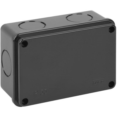 Коробка ОП Тусо распаячная 120х80х50мм без гермовводов УХЛ1 IP67 черн. Ruvinil 67052Ч