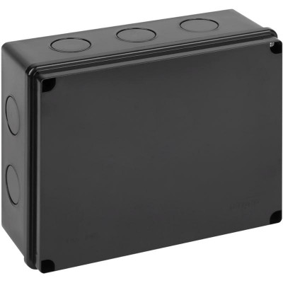 Коробка ОП Тусо распаячная 240х195х90мм без гермовводов УХЛ1 IP67 черн. Ruvinil 67066Ч