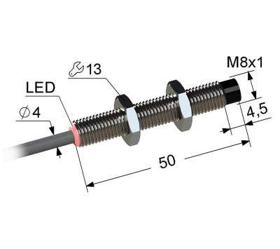 Выключатель бесконтактный PS2-08M50-5N41-K МЕГА-К A8010-34123359