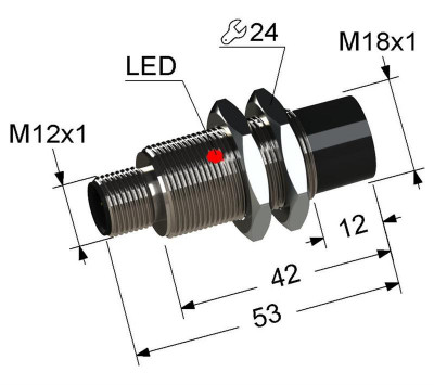 Выключатель бесконтактный PS2-18M53-12N31-C4 (ВБ2.18М.53.8.3.1.С4) МЕГА-К A8010-34123595