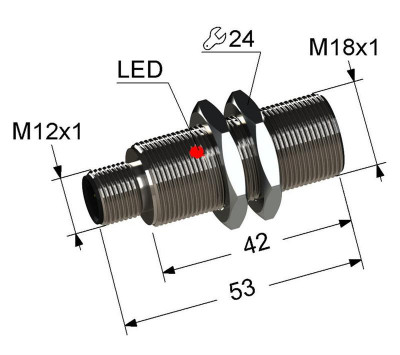 Выключатель бесконтактный PS2-18M53-8B31-C4 (ВБ2.18М.53.5.3.1.С4) МЕГА-К A8010-34123571