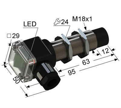 Выключатель бесконтактный PS2-18M95-8N84-B (ВБ2.18М.95.8.8.4.В) МЕГА-К A8010-80087514