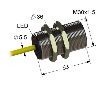 Выключатель бесконтактный PS2-30M53-10B41-K (ВБ2.30М.53.10.4.1.K) МЕГА-К A8010-02838407