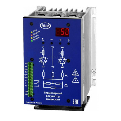Регулятор тиристорный 2ф ТРМ-2М-60-RS485 Меандр A8302-16936564