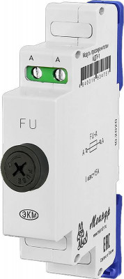 Модуль держателей предохранителей МДП-1 10А AC250В УХЛ4 Меандр A8302-16938896