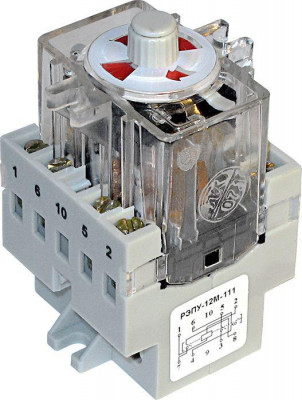 Реле промежуточно-указательное РЭПУ-12М-111-1-У3 0.08А пост. ВНИИР A8120-78098478