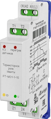 Реле термисторной защиты двигателя РТ-М01-1-15 AC400В УХЛ4 (спец.) Меандр A8302-16939190