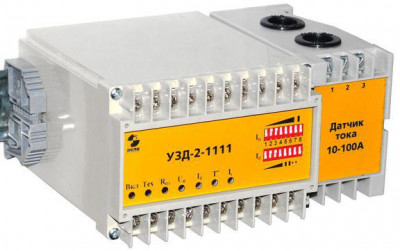 Устройство защиты электродвигателей УЗД-2-1111 380В 50Гц. от 10А до 100А защита от перегрузок двигателя и недопустимых перекосов фаз Реле и Автоматика A8115-80095380