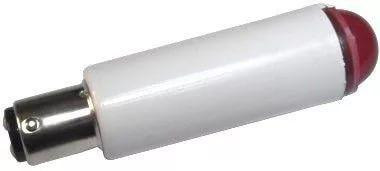 Лампа светодиодная СКЛ-1А-К-2-220 220В 50Гц/пост. цоколь B15d/18 УХЛ2.1 красн. Реле и Автоматика A8021-78103660