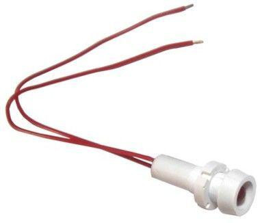 Лампа светодиодная СКЛ-15.1А-К-1-24 выводы гибкие под пайку 24В пост. диаметр посадочного отверстия 8мм УХЛ2.1 красн. Реле и Автоматика A8021-T42965774