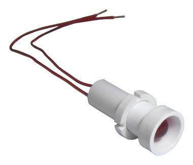 Лампа светодиодная СКЛ-16.1А-К-2-220 выводы гибкие под пайку 220В 50Гц/пост. диаметр посадочного отверстия 14мм УХЛ2.1 красн. Реле и Автоматика A8021-78106777