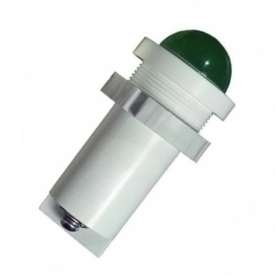 Лампа светодиодная СКЛ-14Б-Л-2-220 220В 50Гц/пост. диаметр посадочного отверстия 22мм УХЛ2.1 зел. Реле и Автоматика A8021-78107446