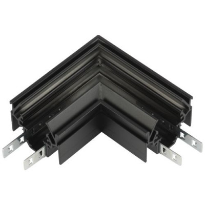 Коннектор TRM-PC20-CCN-B угловой для шинопровода для натяжных потолков магнитн. NOVA черн. Эра Б0063942