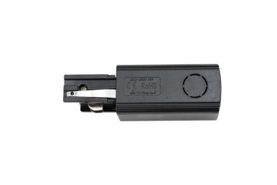 Аксессуар к шинопроводу трехфазному 3P PTR EC-BL Left левый Pro+ черн. JazzWay 5062856
