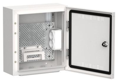 Корпус мультимедиа ЩРн-12 (1х12) TITAN 5 бел. IEK TI5-51-N-012-30