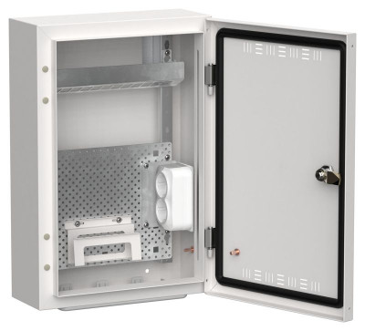 Корпус мультимедиа ЩРн-24 (1х24) TITAN 5 бел. IEK TI5-51-N-024-30