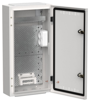 Корпус мультимедиа ЩРн-36 (1х36) TITAN 5 бел. IEK TI5-51-N-036-30