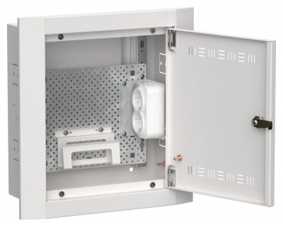 Корпус мультимедиа ЩРв-12 (1х12) TITAN 5 бел. IEK TI5-51-V-012-30