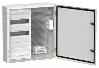 Корпус комбинированный ЩРн-36 (2х36) TITAN 5 бел. IEK TI5-51-N-2X036-30
