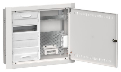Корпус комбинированный ЩРв-24 (2х24) TITAN 5 бел. IEK TI5-51-V-2X024-30