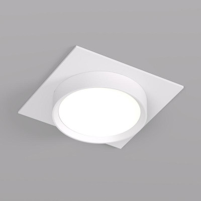 Светильник FLAT 15Вт GX53 IP20 LED встраив. алюм. бел. DENKIRS 772629