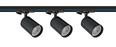 Комплект трековой системы 284 3х10Вт GU10 IP20 Voltega VGL7284DLTP-03B