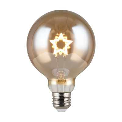 Лампа светодиодная филаментная Loft 271 G125 3Вт 2700К E27 Voltega 8520