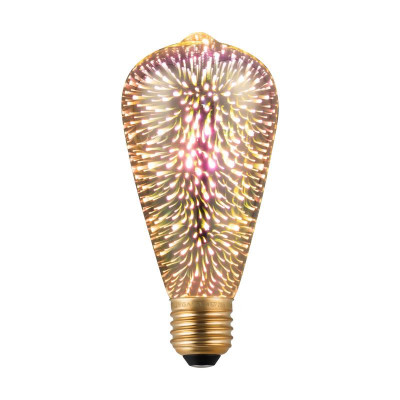 Лампа светодиодная филаментная Loft 271 ST64 3Вт 2700К E27 Voltega 8526