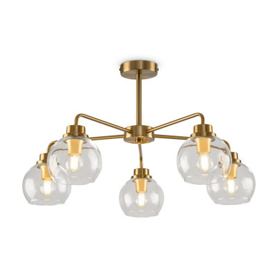 Люстра Neptune 5х60Вт E14 IP20 Freya FR5176PL-05BS