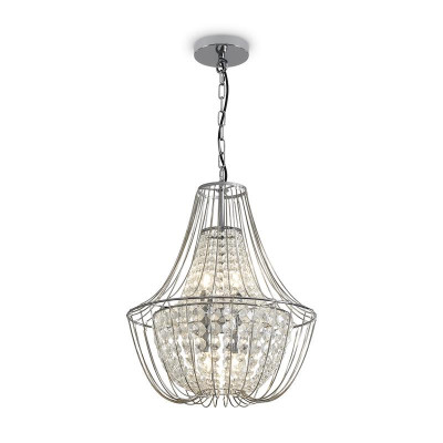 Светильник подвесной Pava 4х60Вт E14 IP20 Freya FR1016PL-04S