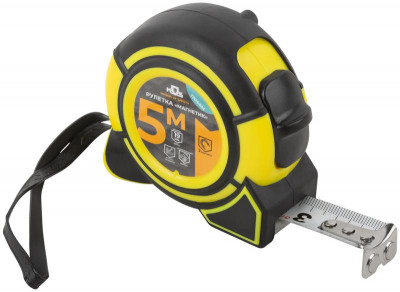 Рулетка Магнетик 5мх19мм MOS 17044М