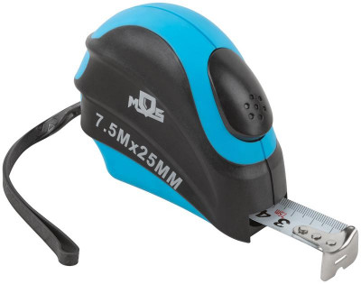 Рулетка Автостоп 7.5мх25мм MOS 17361М
