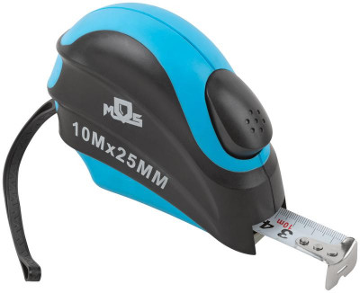 Рулетка Автостоп 10мх25мм MOS 17362М