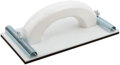 Терка для нажд. бумаги пластиковая с мет. прижимом 230х120мм MOS 39723М