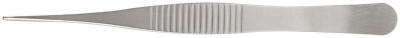 Пинцет прямой нержавеющий 125мм MOS 67437М