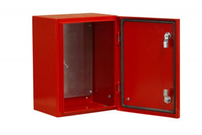 Корпус металлический ЩРНМ IP55 250х200х150 RAL3020 DEKraft 32523DEK