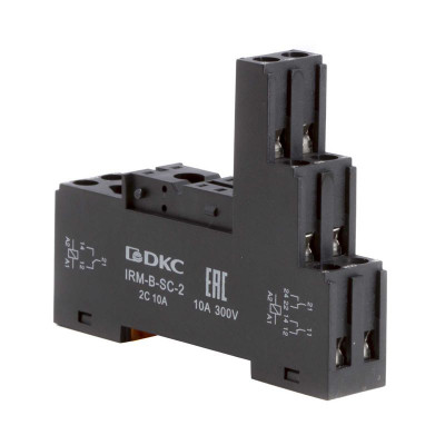 Колодка с винтовыми клеммами для реле IRM DKC IRM-B-SC-2
