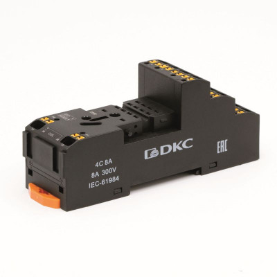 Колодка с клеммами push-in для реле на 2 группы контактов IR-W2CO DKC IR-B2W-PT