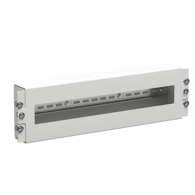 Модуль 4U с DIN рейкой для 19дюйм IT-корпусов RAL7035 DKC RGDIN04