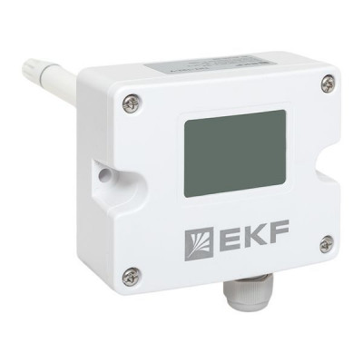 Преобразователь влажности и температуры канальный 4-20мА EKF THT-102-A