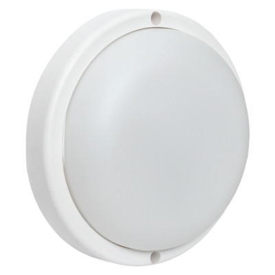 Светильник светодиодный ЖКХ ДПО-1300 12Вт 6500К IP65 круг с микроволнов. датчиком движения LUMA EKF BKL-1300DM-R-12-6500