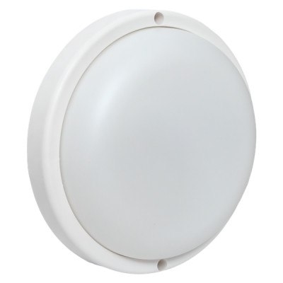 Светильник светодиодный ЖКХ ДПО-1400 18Вт 6500К IP65 круг с микроволнов. датчиком движения LUMA EKF BKL-1400DM-R-18-6500